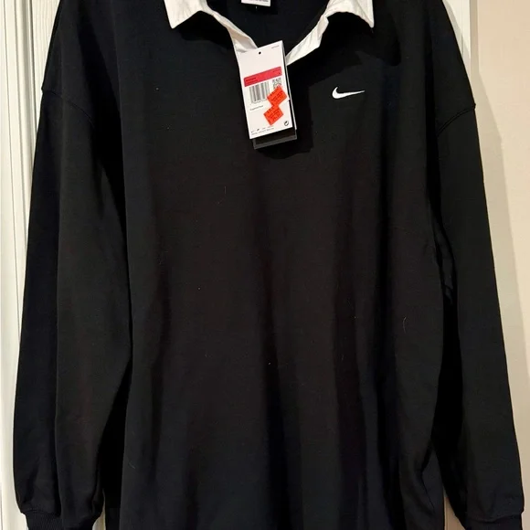 Nike Black and White Polo Shirt - Picture 3 of 4